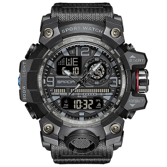 Chronograph Small Tactical Watch Men's Military Watch Outdoor